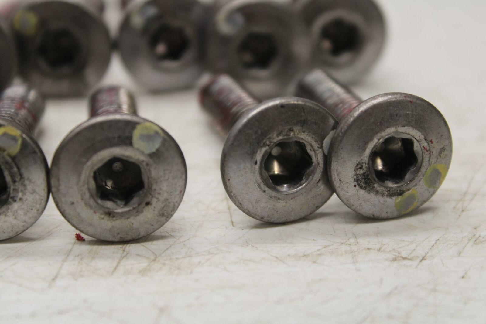 17-20 KAWASAKI NINJA 650 FRONT BRAKE ROTOR BOLTS DISC HARDWARE SCREW SET  BB364