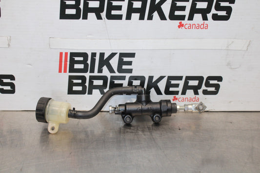 12 TRIUMPH STREET TRIPLE R REAR BACK BRAKE MASTER CYLINDER W RESERVOIR BB914