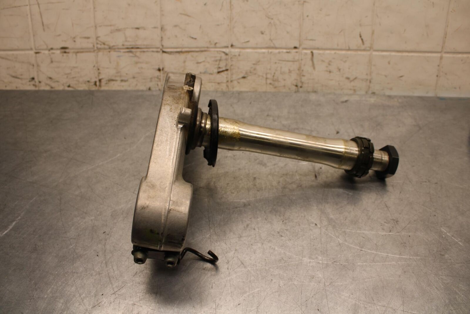 2003 Kawasaki Ninja ZX6RR ZX600K FRONT FORKS CLAMP LOWER TRIPLE TREE STEM BB66