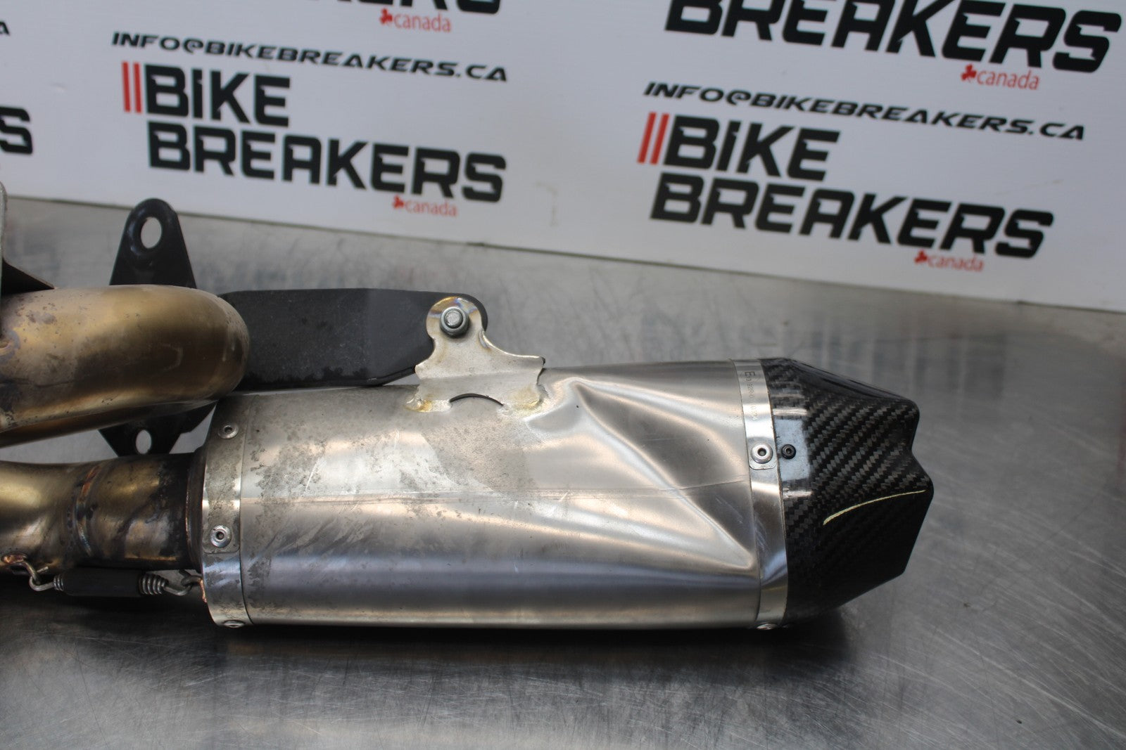 23-24 YAMAHA MT-07 ARROW FULL EXHAUST SYSTEM HEADERS PIPE MUFFLER BB194