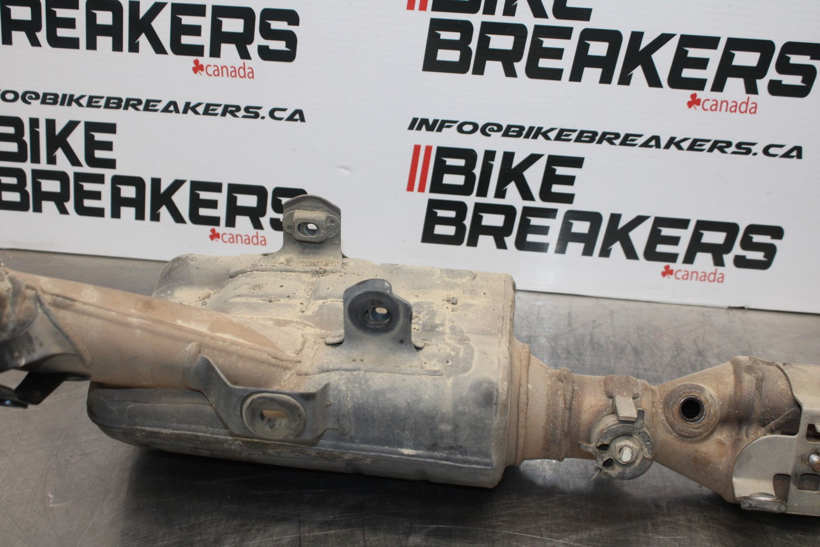 11-22 SUZUKI GSXR 600  EXHAUST HEADER PIPES MANIFOLD BB193