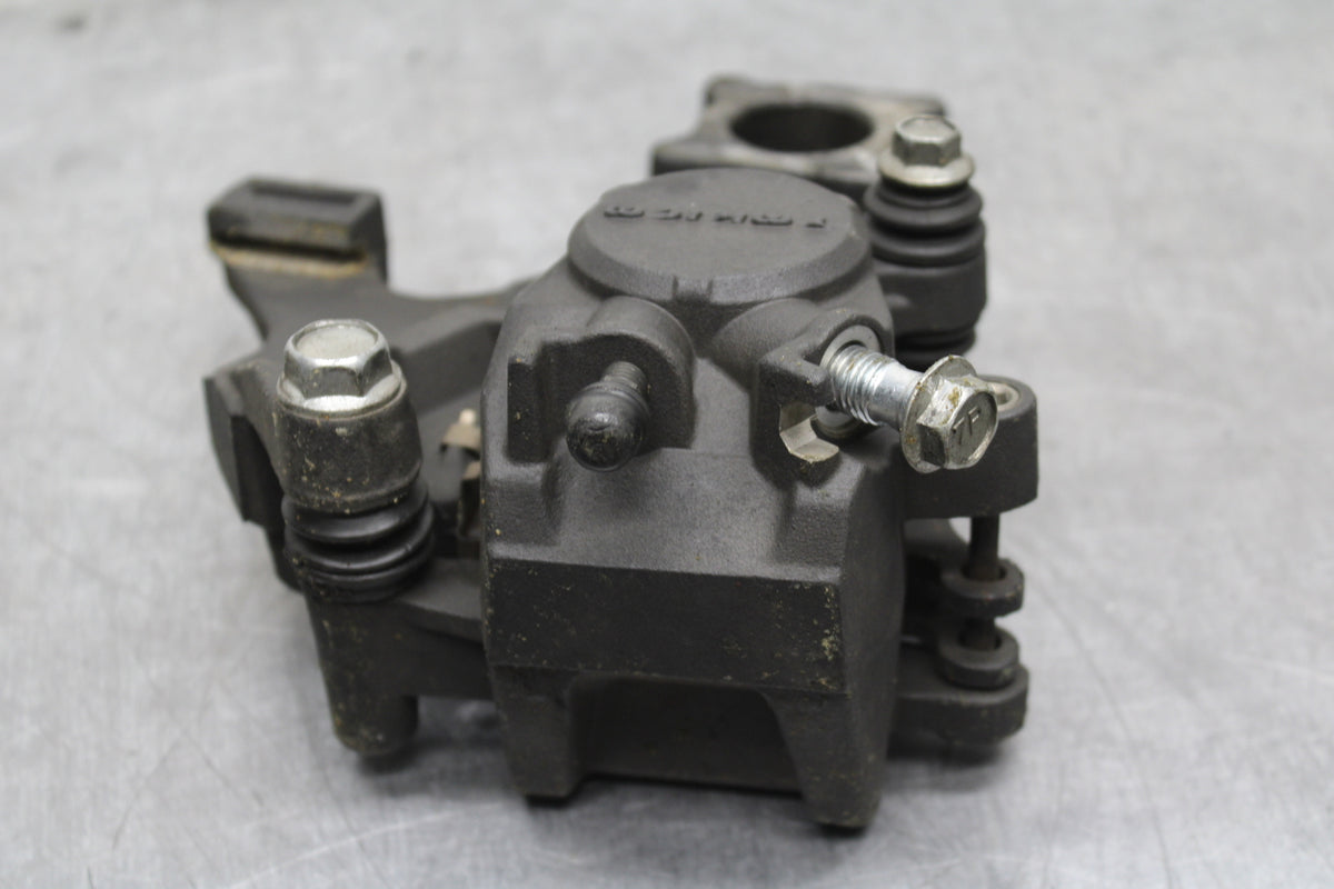 08-10 SUZUKI GSXR750 REAR BACK BRAKE CALIPER W MOUNT BRACKET BB127