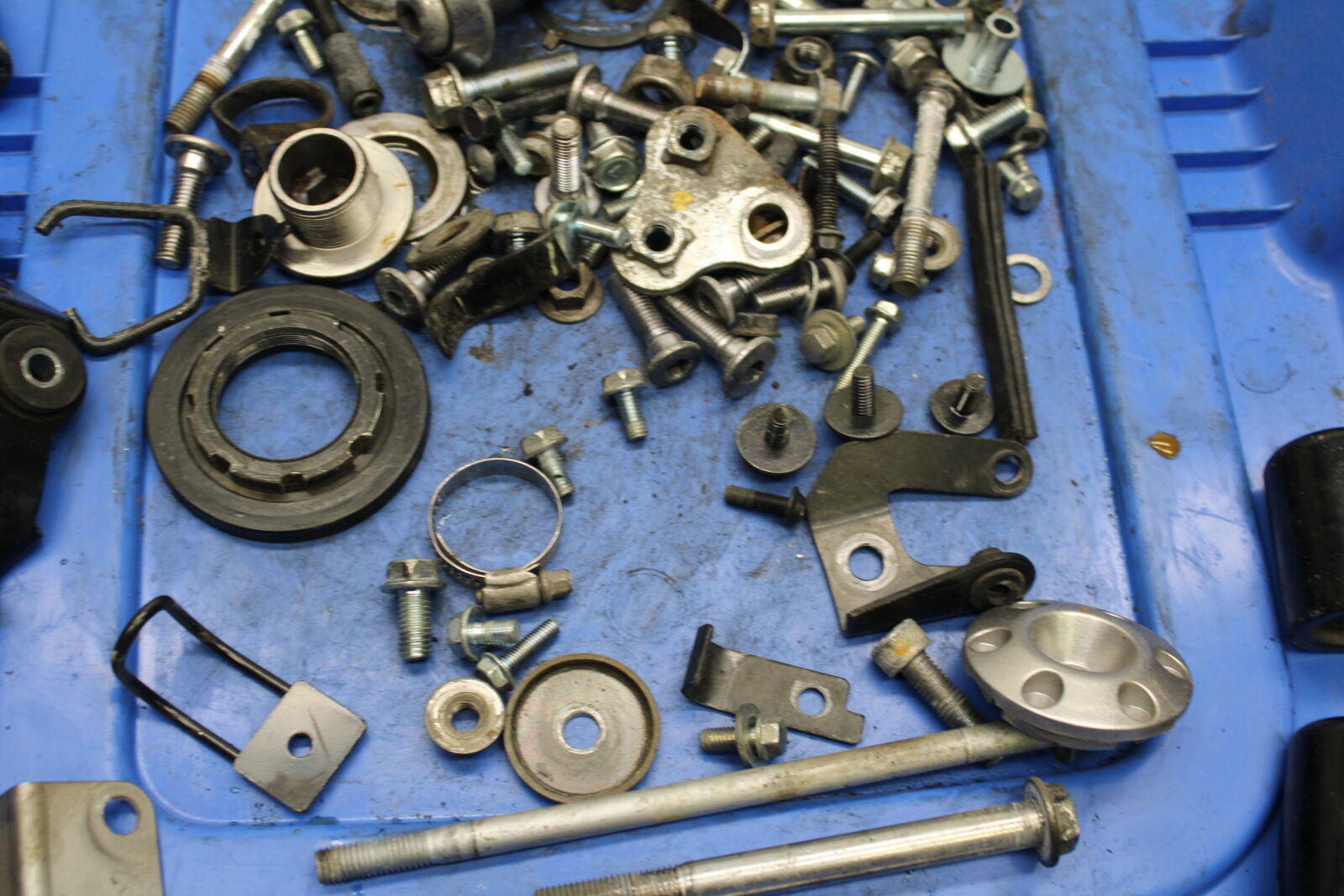 14-15 KAWASAKI NINJA 650 EX650F ABS MOUNTING BOLTS HARDWARE MOTOR SCREWS BB741