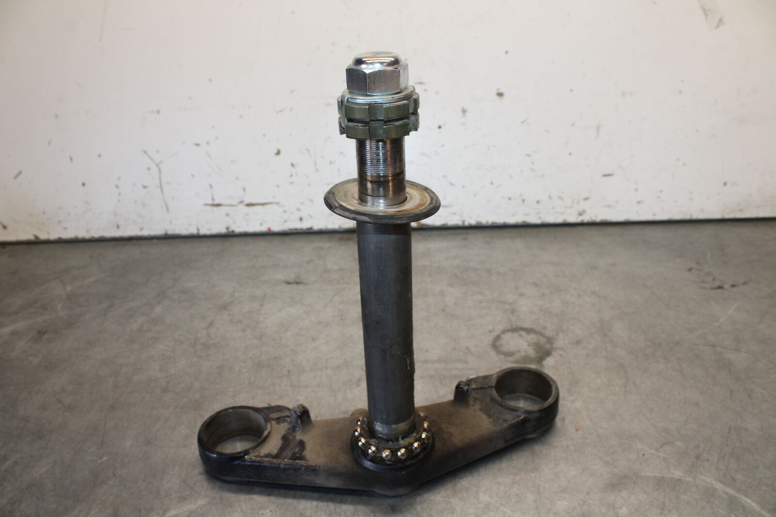 07-09 YAMAHA FZ6 FRONT FORKS CLAMP LOWER TRIPLE TREE STEM BB713
