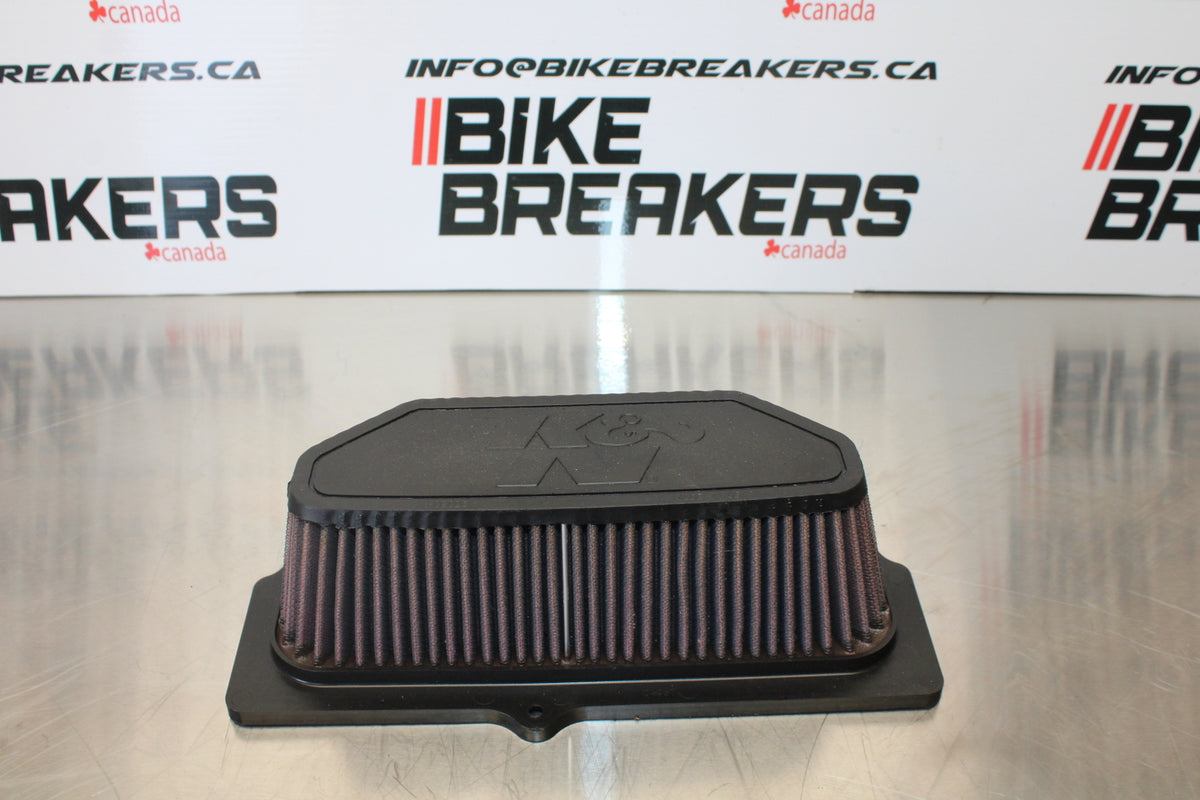11 SUZUKI GSXR1000 K&N AIRBOX AIR INTAKE FILTER BB142
