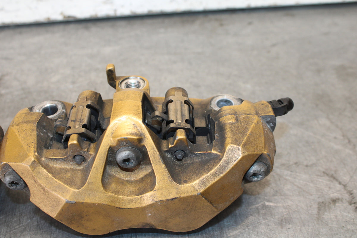 03-04 KAWASAKI NINJA ZX6RR RIGHT LEFT FRONT BRAKE CALIPER PAIR CALIPERS BB684