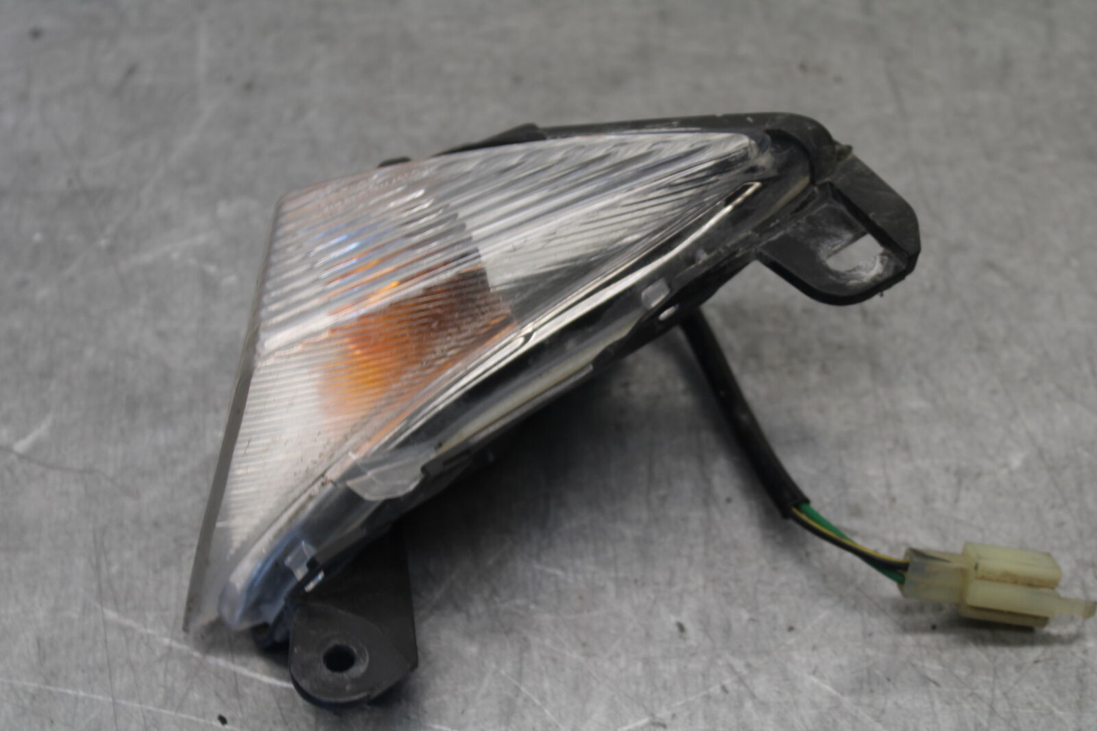 09-12 KAWASAKI NINJA ZX6R ZX600R RIGHT FRONT TURN SIGNAL LIGHT INDICATOR BB656