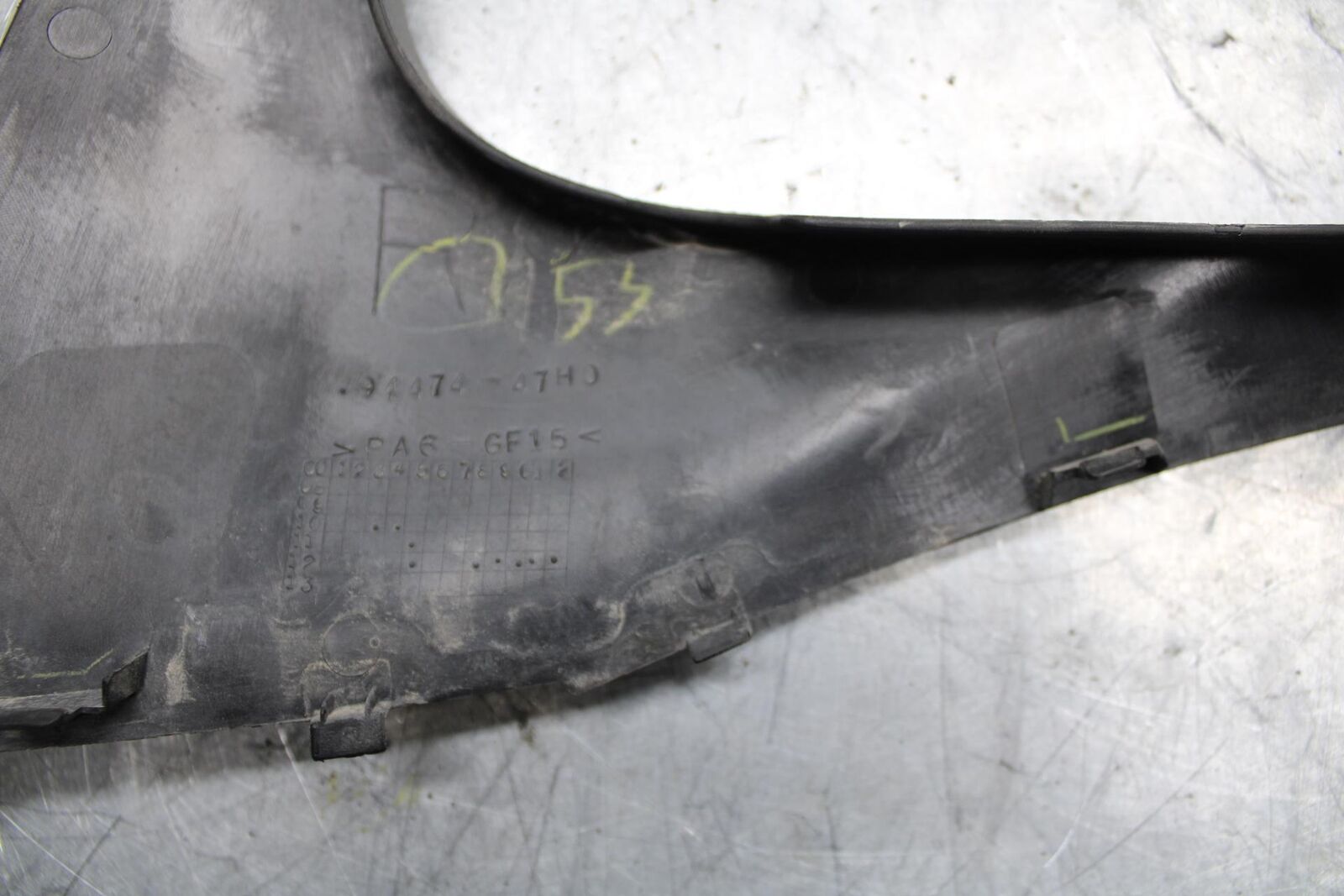 09-16 SUZUKI GSXR1000 RIGHT  SIDE FAIRING COVER PANEL COWL  BB439