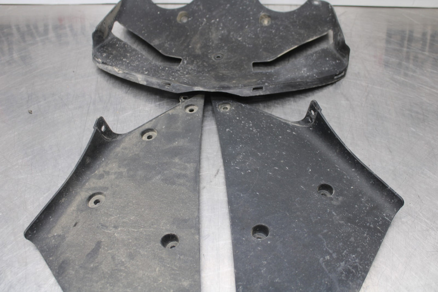 07-08 KAWASAKI NINJA ZX6R LOWER FRONT UPPER INNER HEADLIGHT COWL FAIRING  BB203