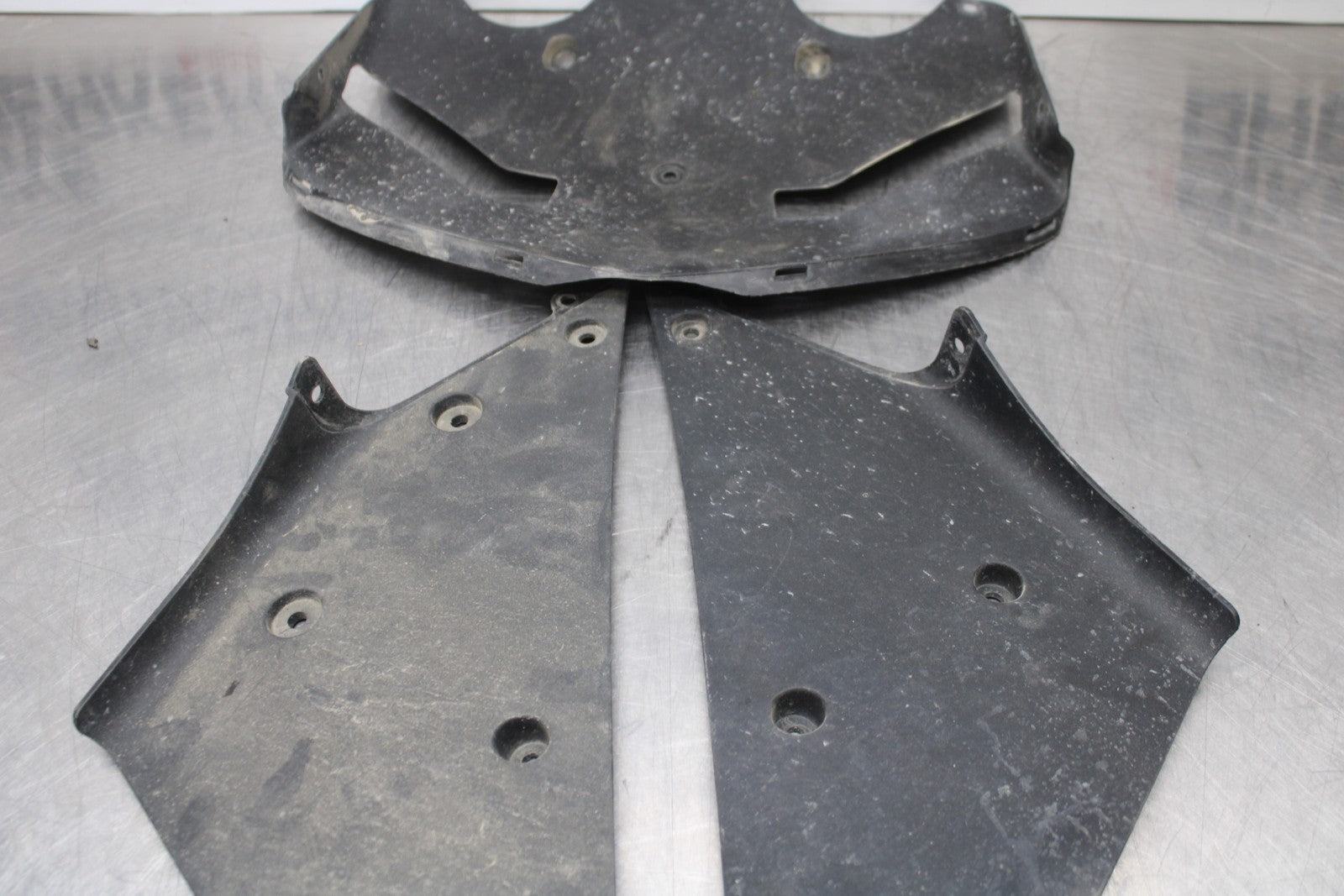 07-08 KAWASAKI NINJA ZX6R LOWER FRONT UPPER INNER HEADLIGHT COWL FAIRING  BB203