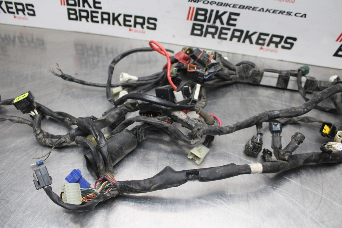 08-16 YAMAHA YZF R6 MAIN ENGINE WIRING HARNESS MOTOR WIRE LOOM BB797