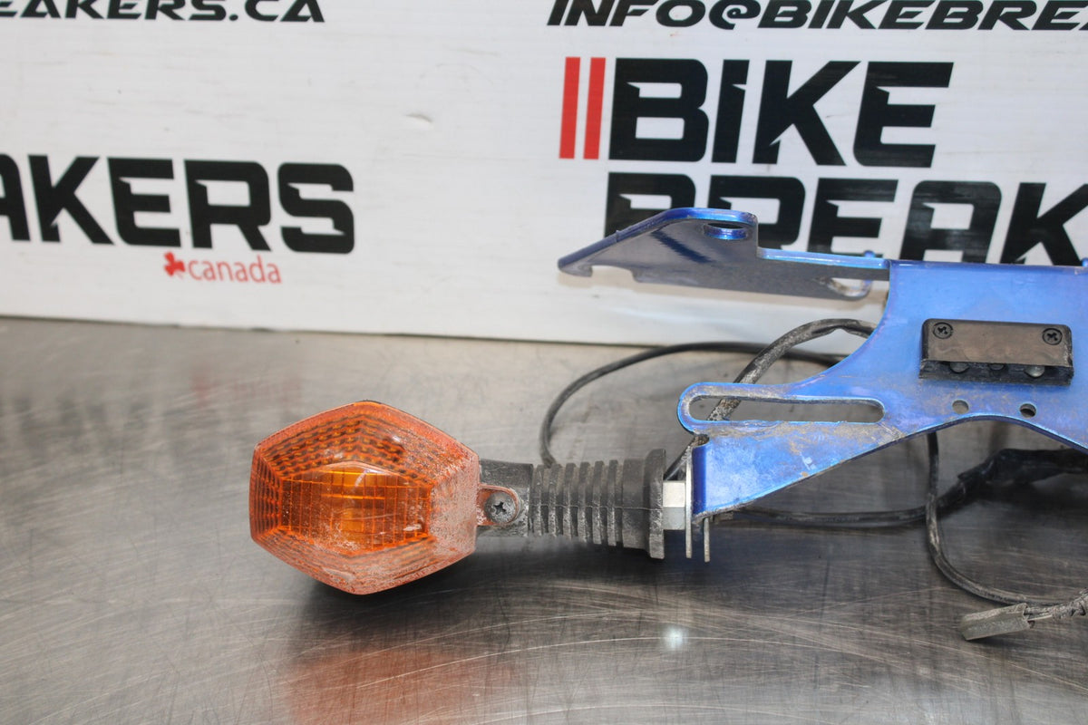 08 SUZUKI SV650 FENDER ELIMINATOR LICENSE PLATE BRACKET & LIGHTS BB846