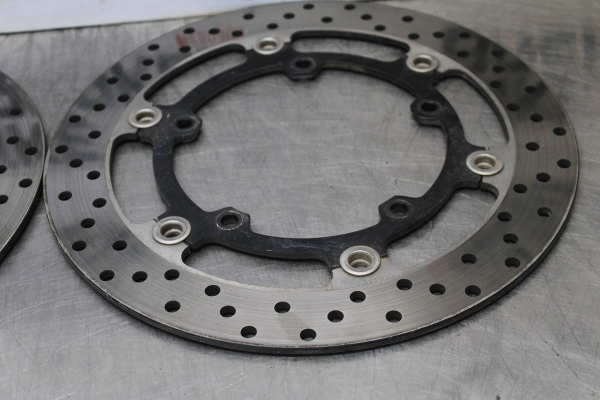 15-17 YAMAHA FJ09 FRONT LEFT RIGHT BRAKE ROTORS DISCS BB906