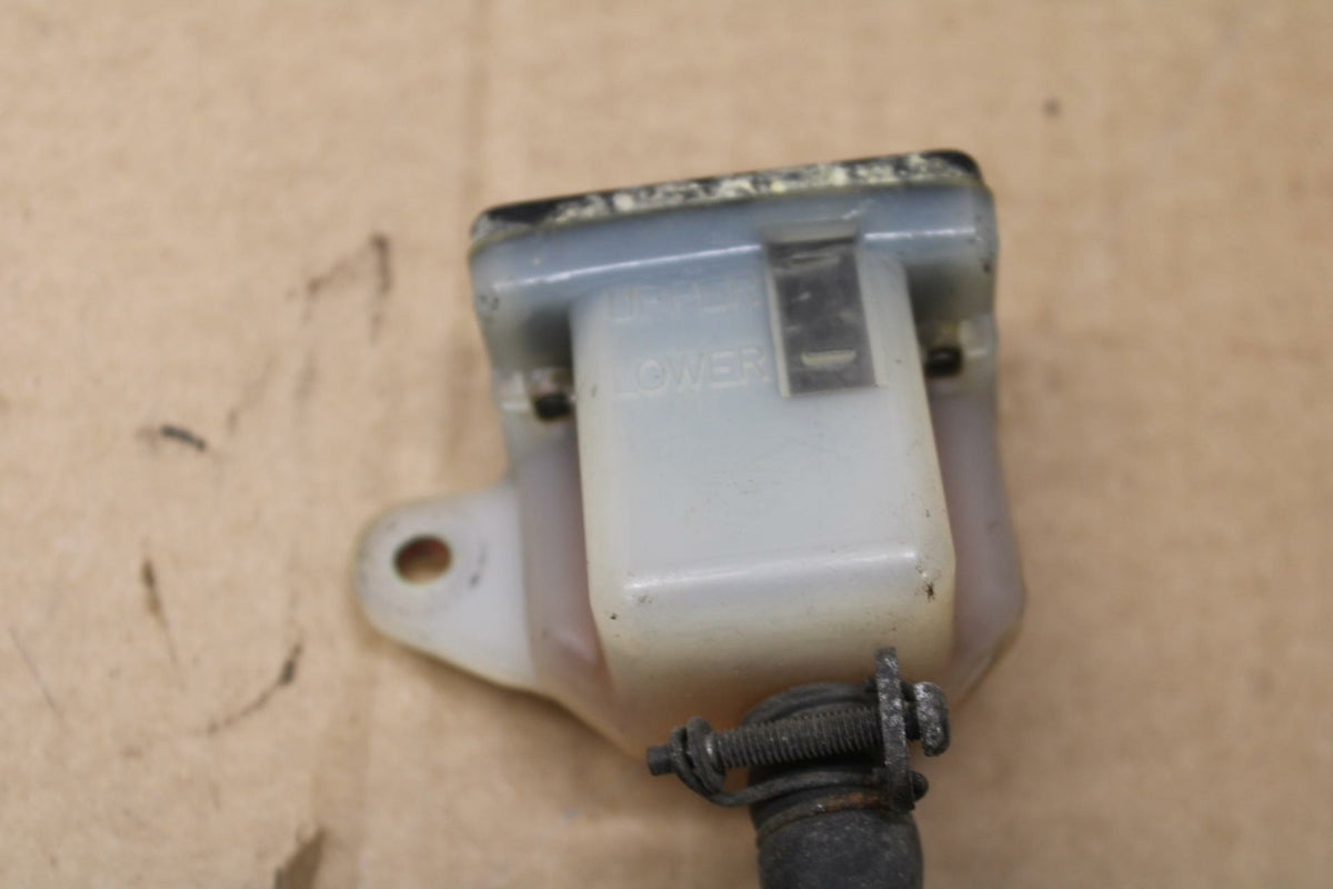 89 SUZUKI GSXR1100 K REAR BACK BRAKE MASTER CYLINDER W RESERVOIR BB02