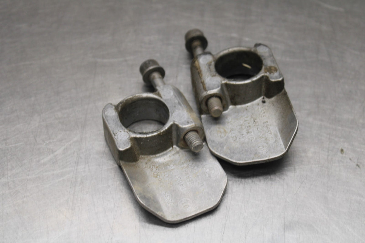 19 BMW F750GS SWINGARM CHAIN TENSIONER ADJUSTMENT BRACKETS  BB938