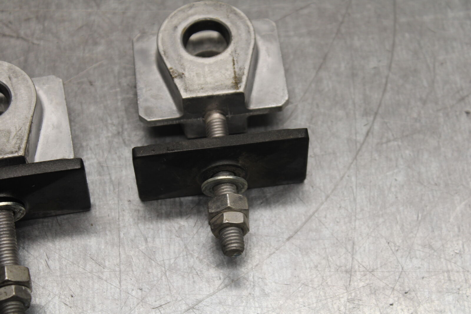 18-23 KAWASAKI NINJA 400 EX400 ABS SWINGARM CHAIN TENSIONER ADJUSTMENT  BB747 