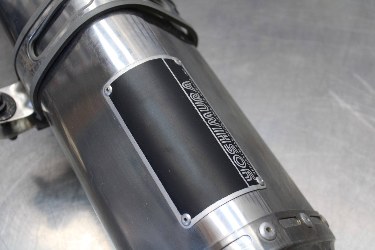 08-10 SUZUKI GSXR 600 YOSHIMURA EXHAUST PIPE MUFFLER SLIP ON CAN SILENCER BB202