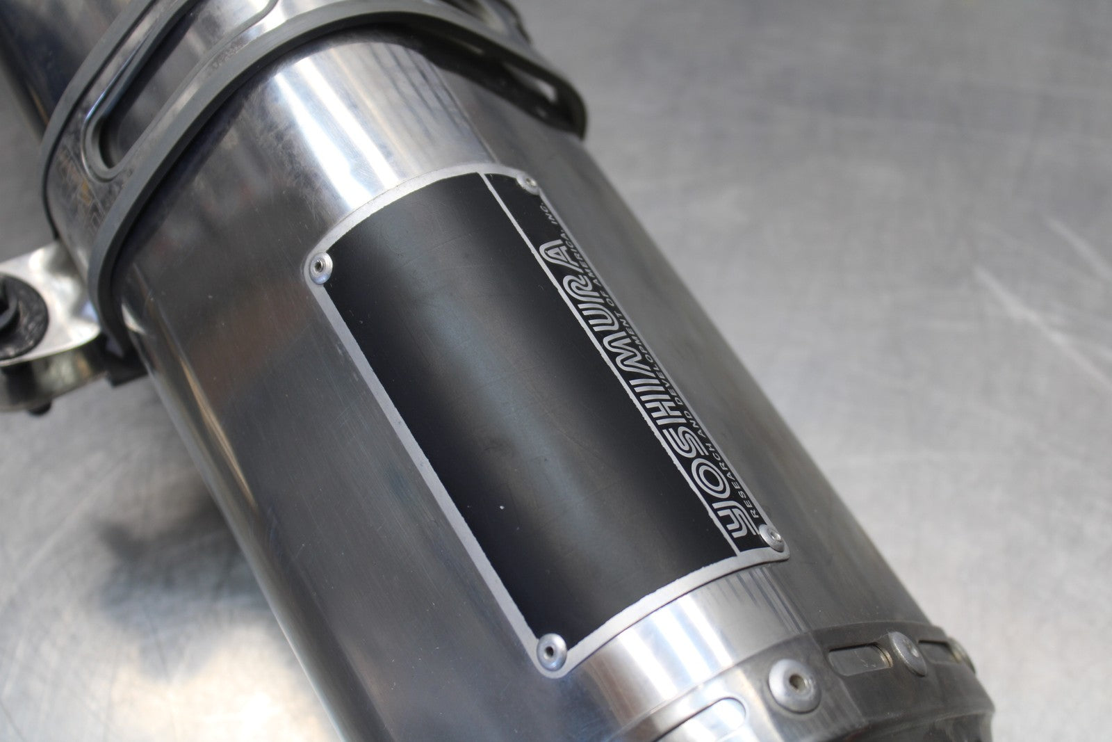 08-10 SUZUKI GSXR 600 YOSHIMURA EXHAUST PIPE MUFFLER SLIP ON CAN SILENCER BB202