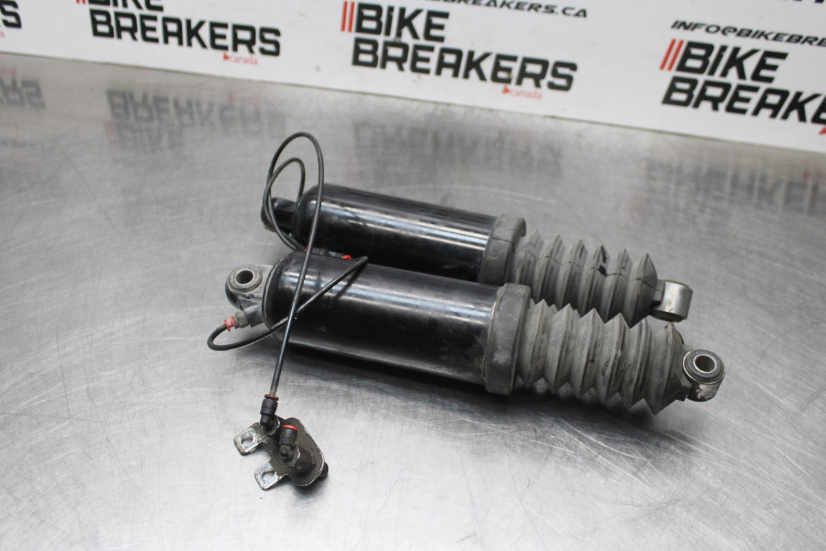 99-00 HARLEY-DAVIDSON ELECTRA GLIDE FLHT REAR BACK SHOCK ABSORBER SET BB805