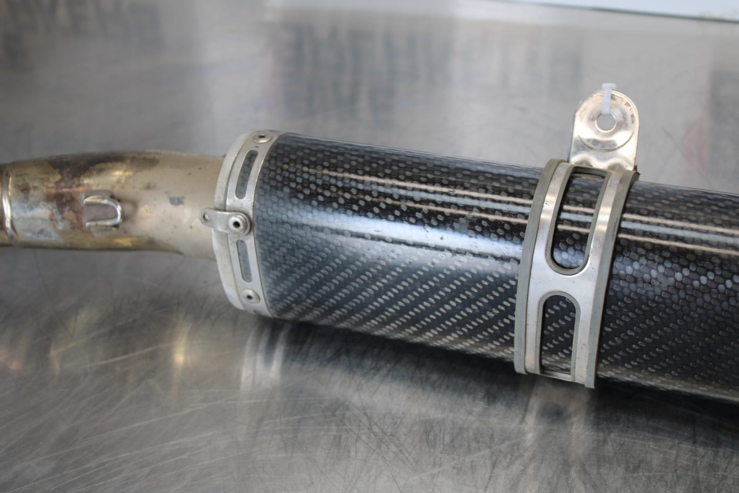 07-08 YAMAHA YZF R1 YOSHIMURA RIGHT EXHAUST MUFFLER SLIP ON CAN SILENCER BB160