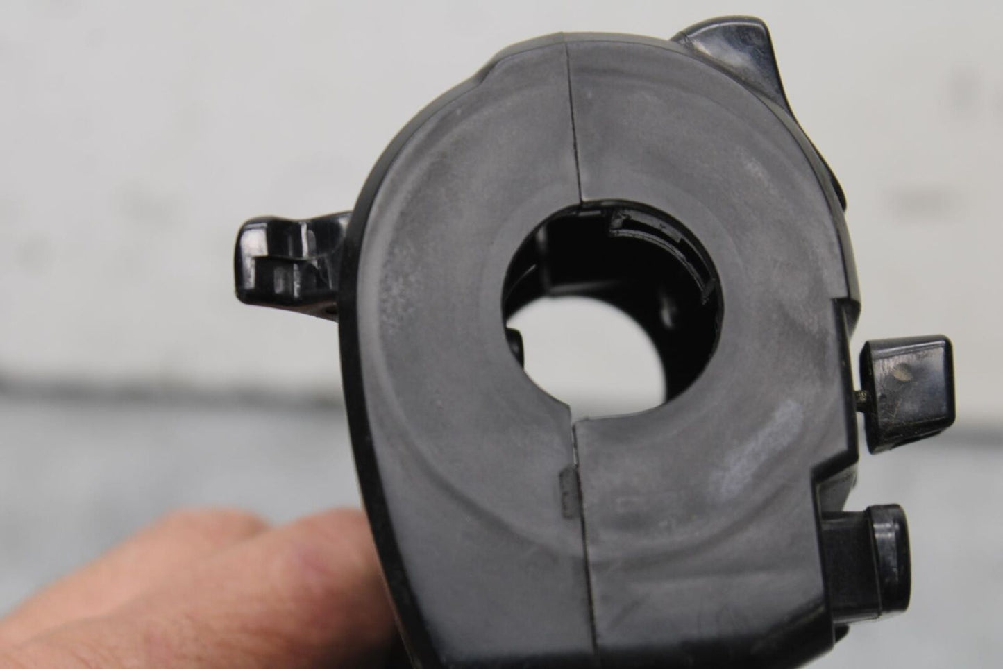 15-16 KAWASAKI EX300 LEFT CLIP ON HANDLE HORN SIGNALS SWITCH  BB635