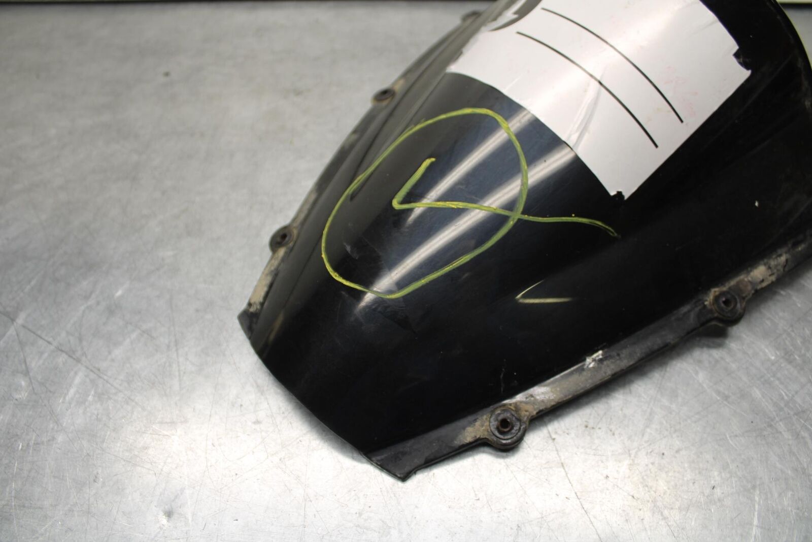 03-04 HONDA CBR600RR AFTERMARKET DOUBLE BUBBLE  WINDSHIELD WINDSCREEN  BB614