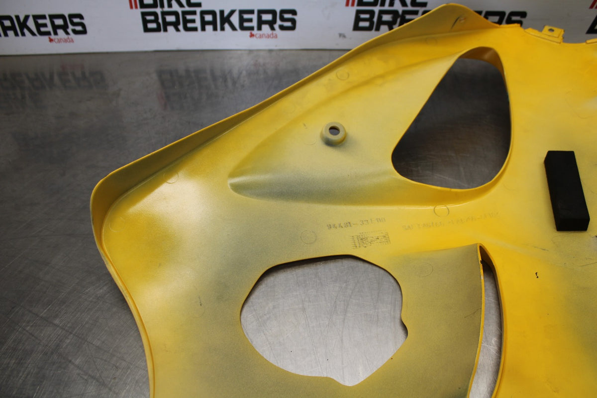 97-98 SUZUKI GSXR 600 SRAD LEFT LOWER MID UPPER SIDE FAIRING COWL BB00