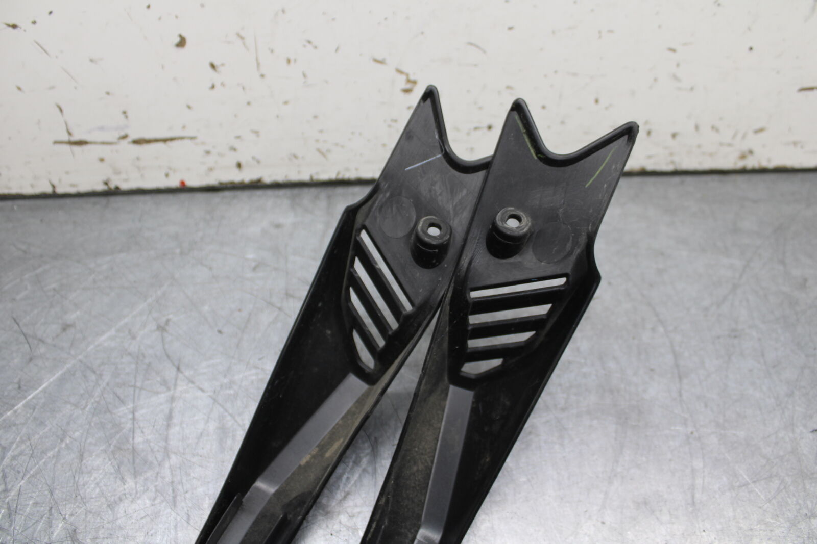 12-17 KAWASAKI ER-6N Z650 RIGHT LEFT GAS FUEL TANK PANELS COVERS TRIM SET  BB709