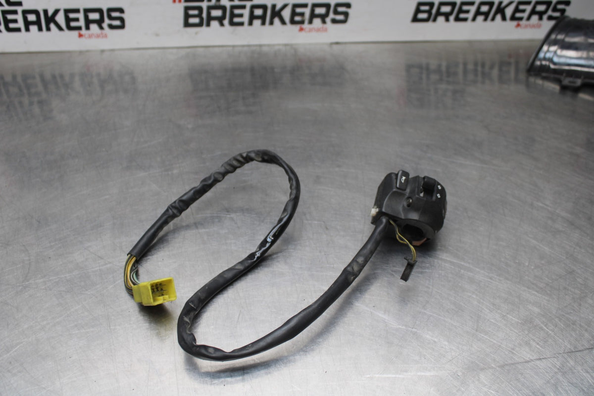 00 SUZUKI GSXR750 LEFT CLIP ON HANDLE HORN SIGNALS SWITCH SWITCHES BB820