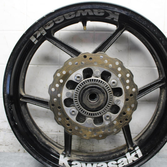 2014 Kawasaki Ninja 650 EX650E REAR WHEELAND ROTOR BACK BRAKE DISC BB569