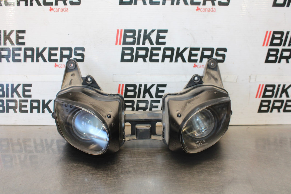 07-08 KAWASAKI NINJA ZX6R FRONT HEADLIGHT HEAD LIGHT LAMP BB937