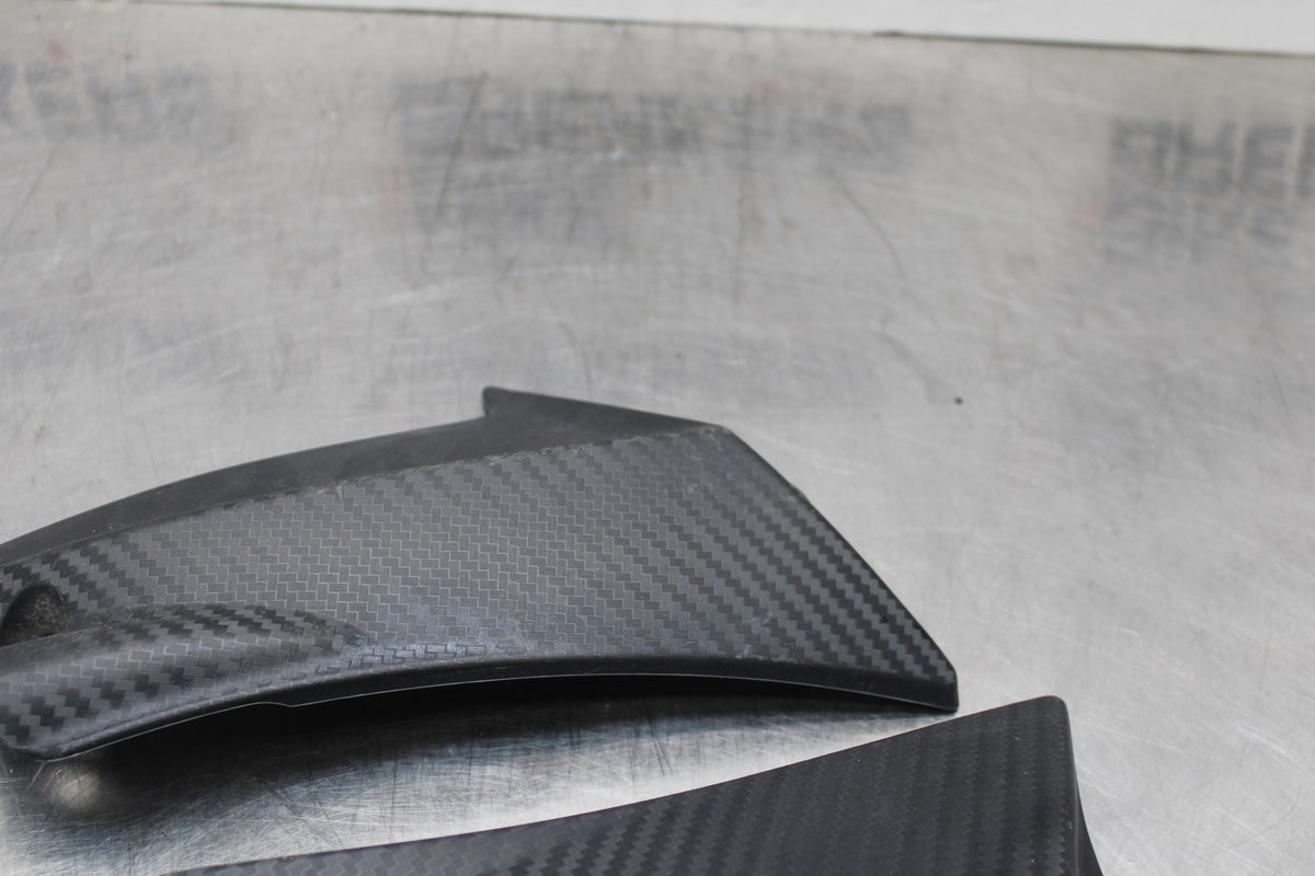 11-24 SUZUKI GSXR750 RIGHT LEFT FRAME MID SIDE COVERS COWLS PANELS TRIM BB871