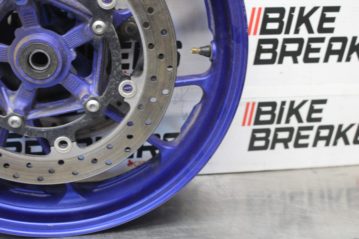 14-17 YAMAHA FZ09 FRONT WHEEL FRONT RIM & ROTORS BB102