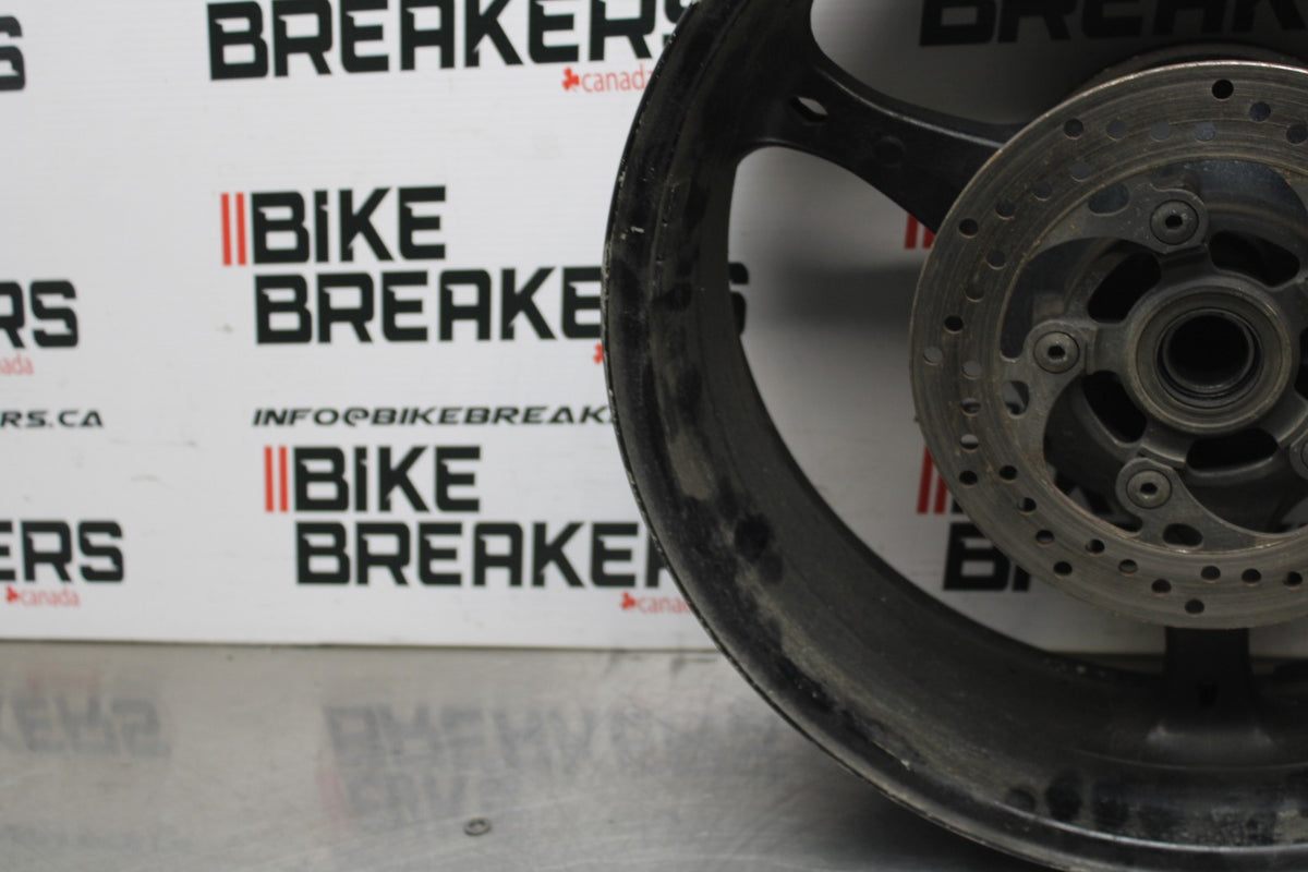06-07 SUZUKI GSXR750 REAR WHEEL BACK RIM & ROTOR BB863