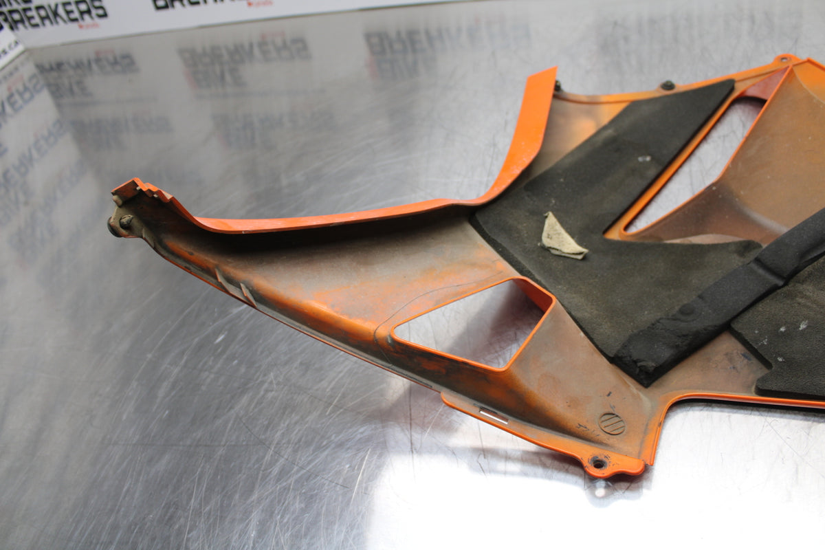 05-06 HONDA CBR600RR RIGHT MID UPPER SIDE FAIRING COWL PLASTIC BB149