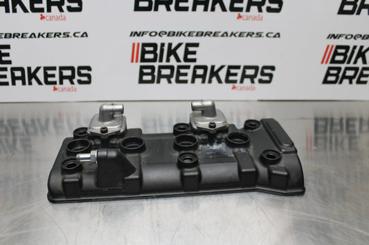 13-18 KAWASAKI NINJA ZX6R ENGINE TOP END CYLINDER HEAD COVER BB143
