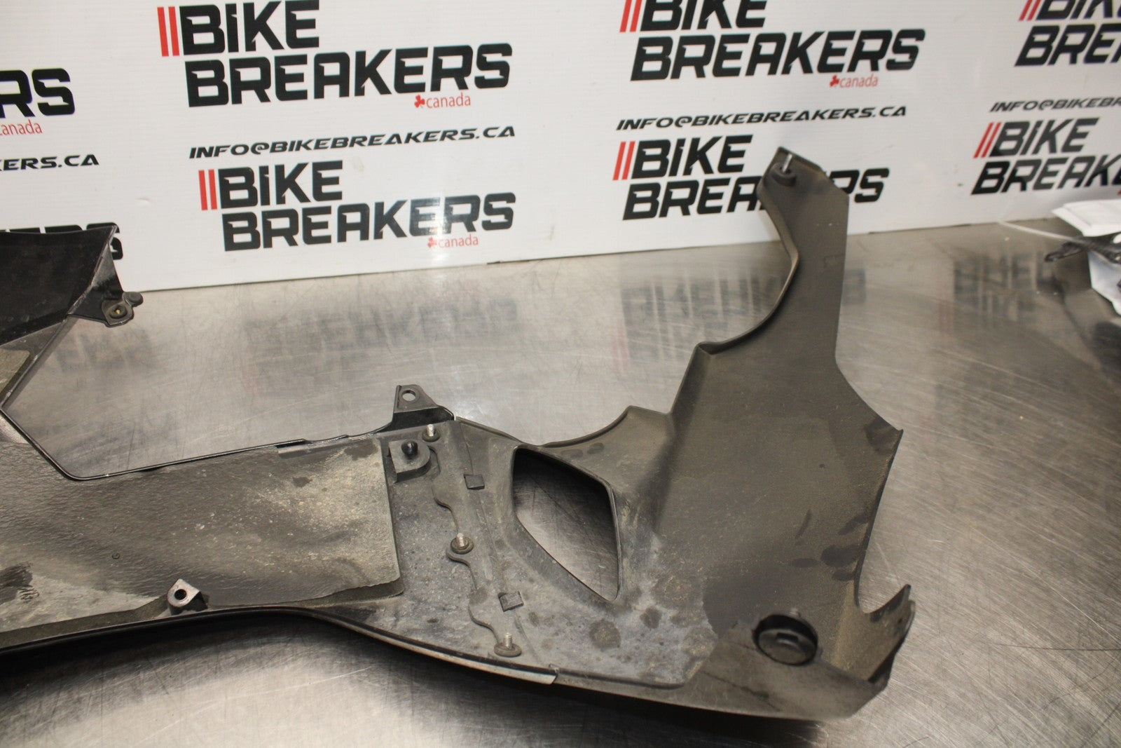 08 KAWASAKI NINJA ZX10R RIGHT LOWER MID UPPER SIDE FAIRING COWL  BB201