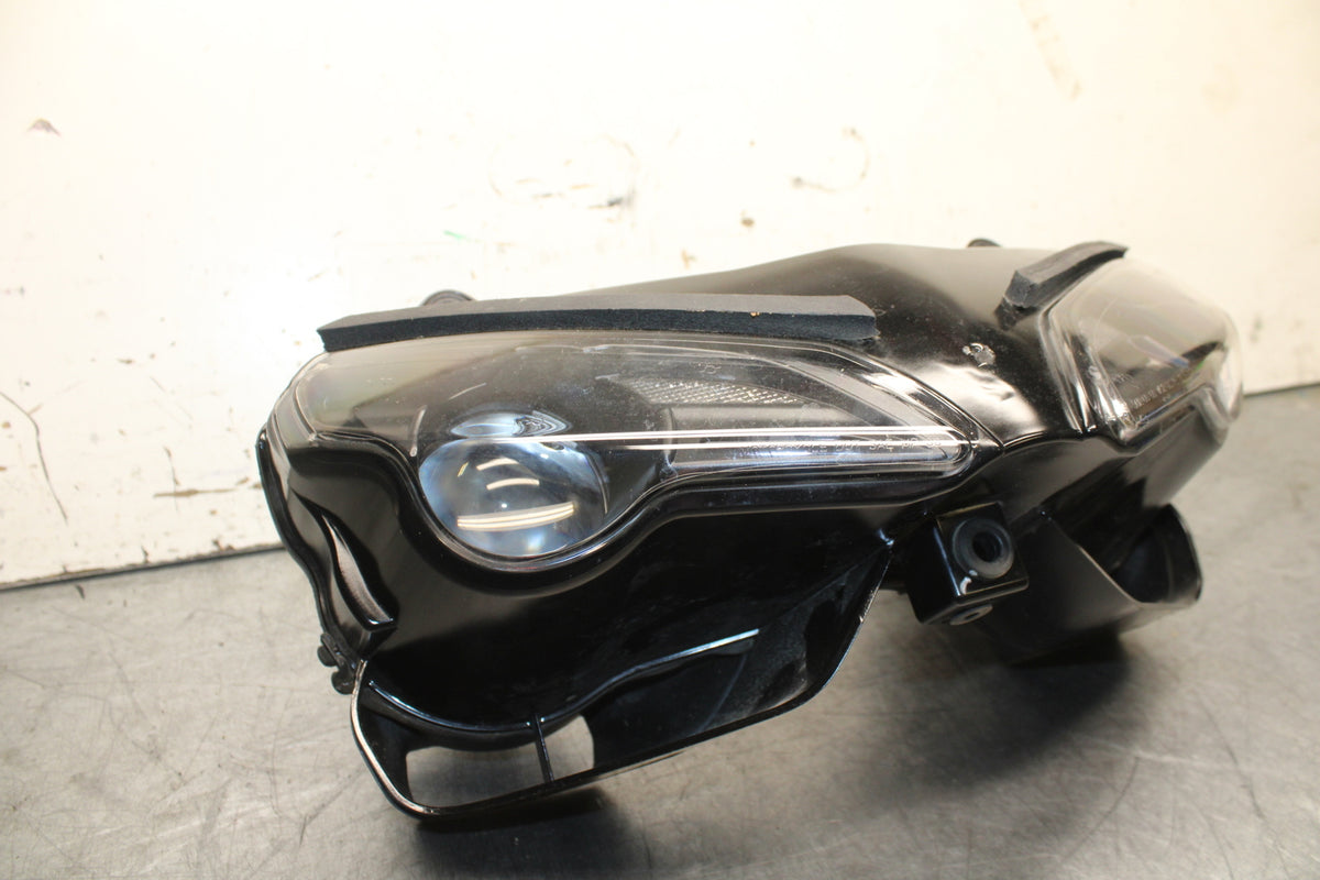 08-13 DUCATI 848 EVO FRONT HEADLIGHT HEAD LIGHT LAMP BB667