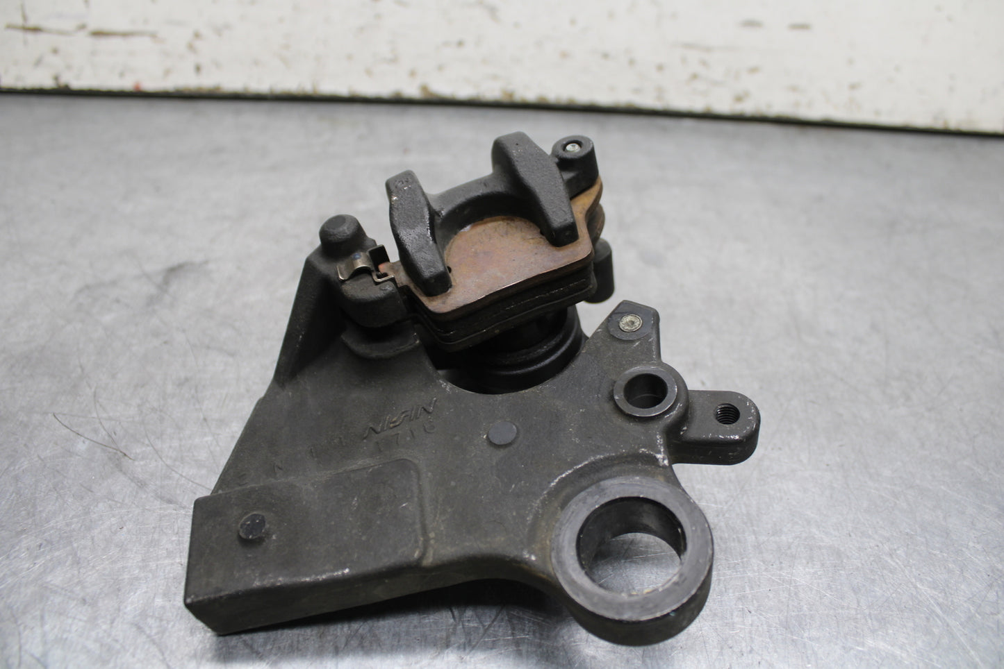 13-17 KAWASAKI NINJA ZX6R ZX636E REAR BACK BRAKE CALIPER W MOUNT BRACKET BB735