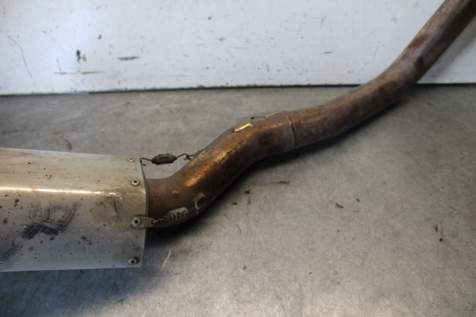 03-04 HONDA CBR600RR YOSHIMURA EXHAUST PIPE MUFFLER SLIP ON CAN SILENCER BB661