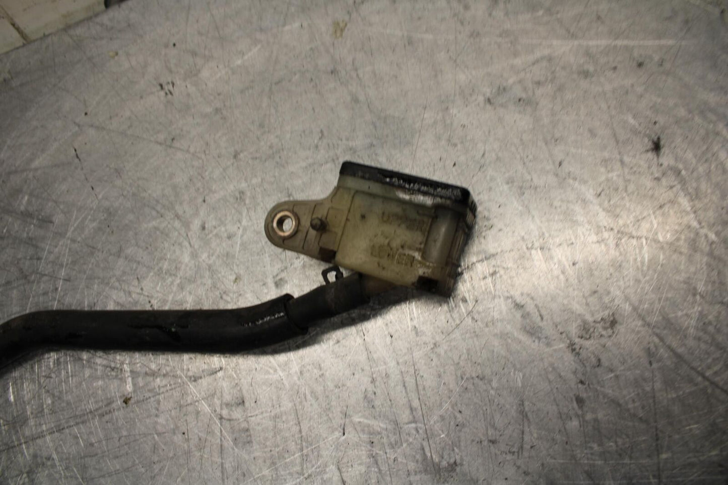 05-06 HONDA CBR600RR REAR BRAKE MASTER FLUID RESERVOIR TANK BOTTLE BB444