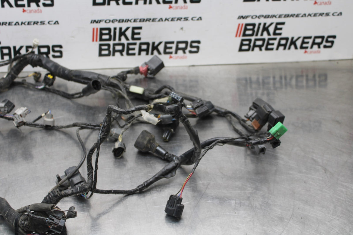 06 KAWASAKI Z750 MAIN ENGINE WIRING HARNESS MOTOR WIRE LOOM BB837