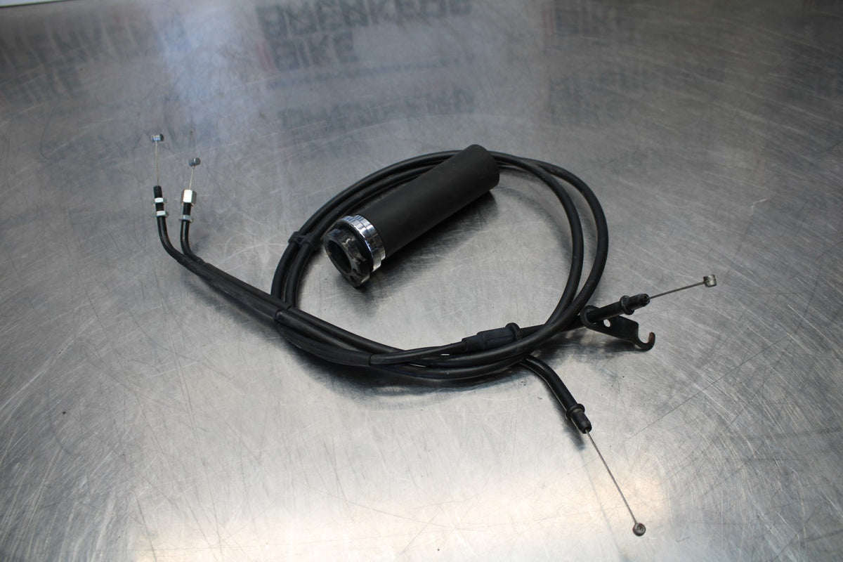 09 YAMAHA V STAR 950 THROTTLE CABLES LINES BB172