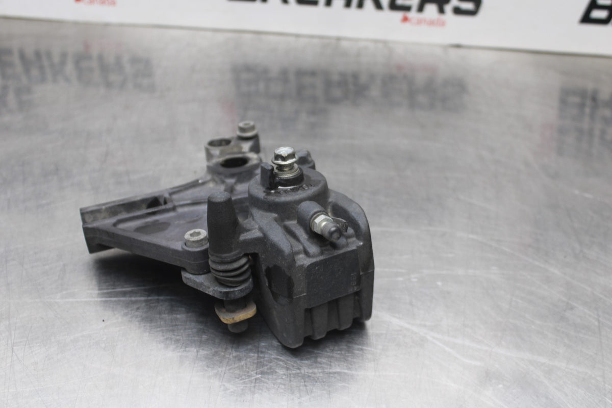 13 KAWASAKI NINJA 650 EX650F ABS REAR BACK BRAKE CALIPER W MOUNT BRACKET BB828
