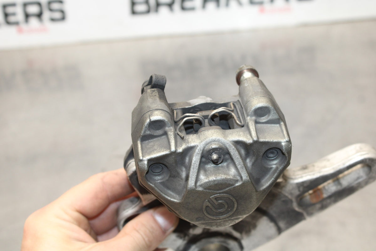 15 APRILIA RSV4 FACTORY APRC ABS REAR BACK BRAKE CALIPER W MOUNT BRACKET BB901