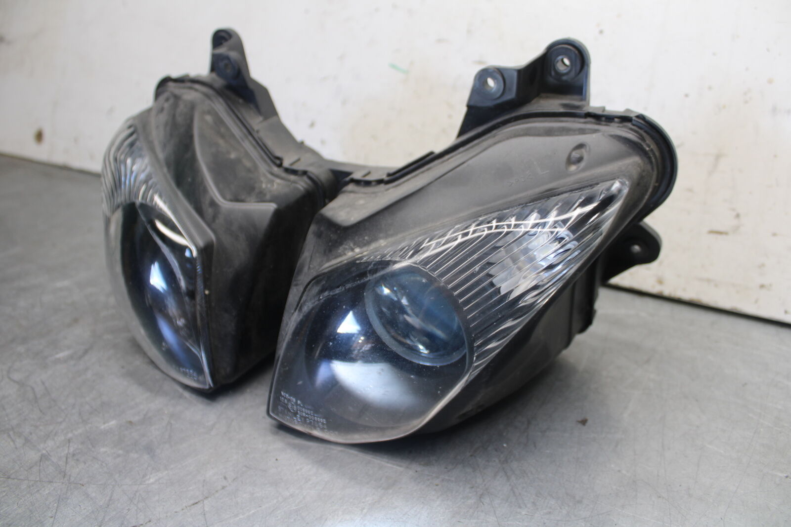 09-12 KAWASAKI NINJA ZX6R FRONT HEADLIGHT HEAD LIGHT LAMP 23007-0101 BB698