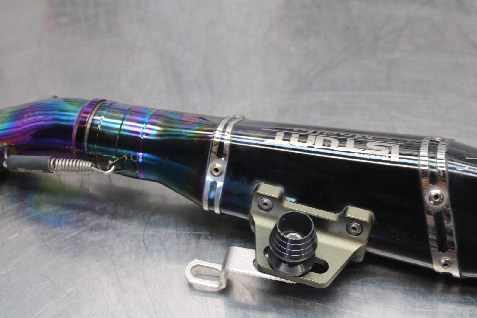 18-23 KAWASAKI NINJA 400 EX400 ABS AFTERMARKET EXHAUST PIPE MUFFLER SLIPON BB177