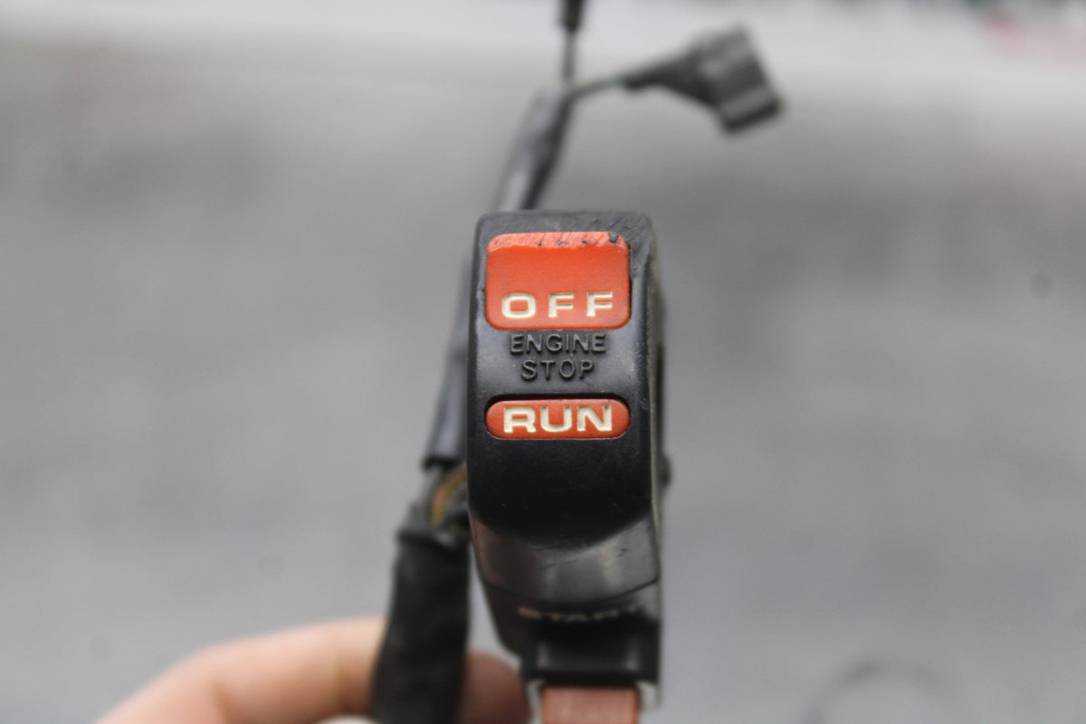 02-03 HONDA CBR954RR RIGHT CLIP ON HANDLE KILL OFF START SWITCH SWITCHES BB497