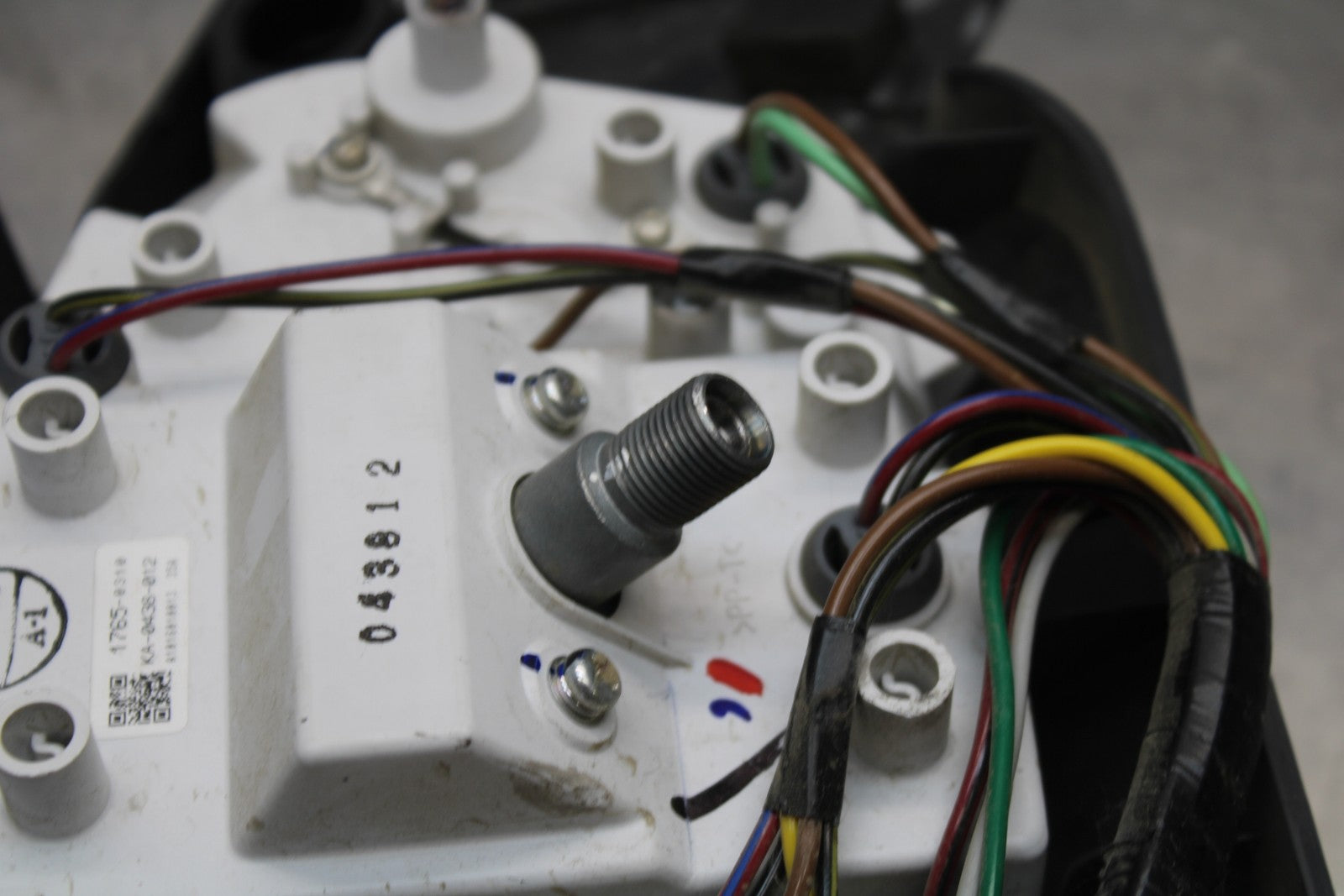 08-18 KAWASAKI KLR650 SPEEDO GAUGES DISPLAY CLUSTER SPEEDOMETER TACHOMETER BB183