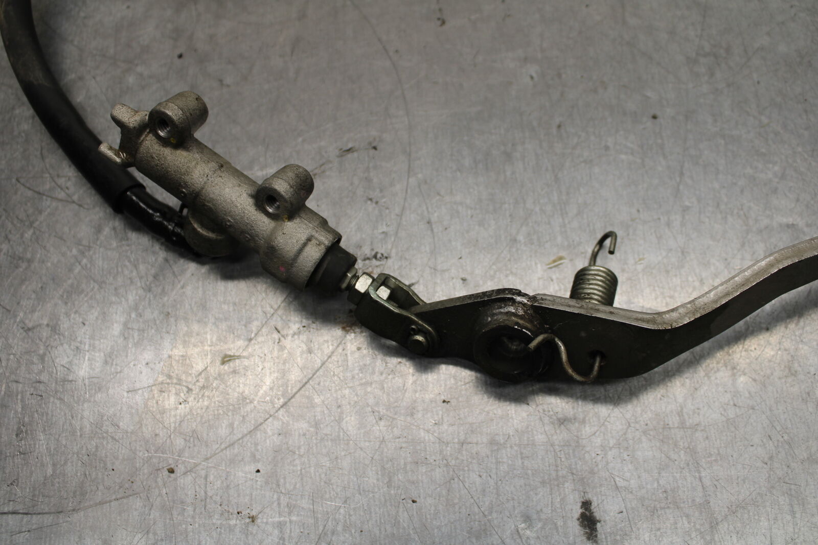 14-15 KAWASAKI NINJA 650 EX650F ABS REAR BRAKE MASTER CYLINDER W RESERVOIR BB741